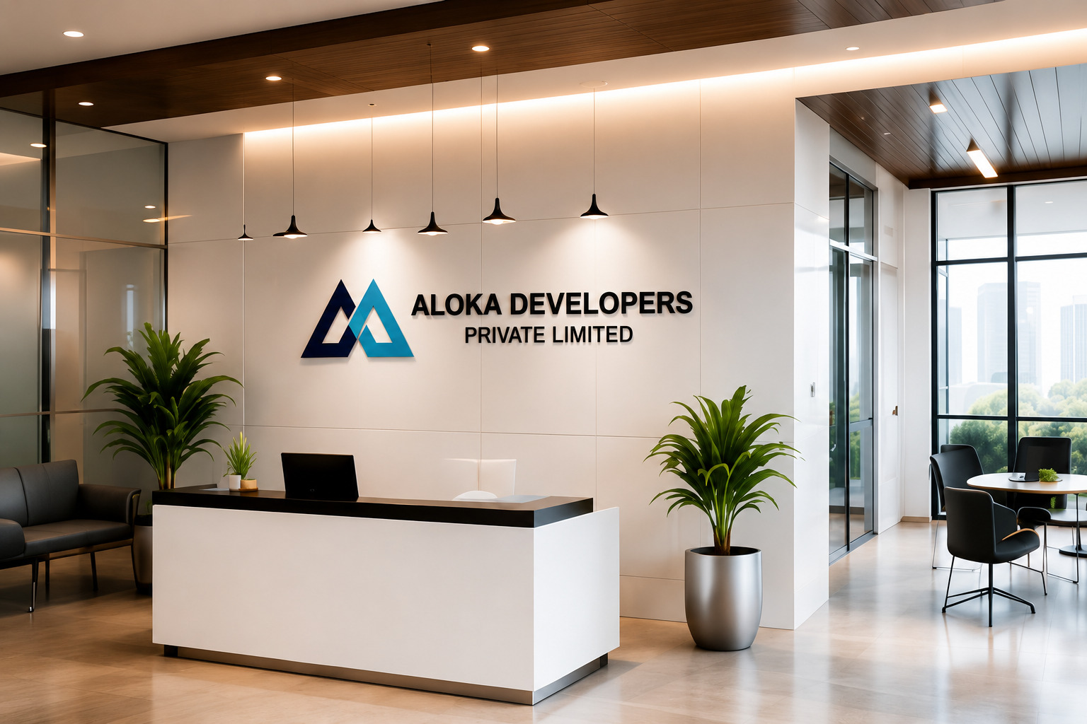 Aloka Developers office